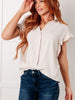 Day Date Ruffle Sleeved Blouse