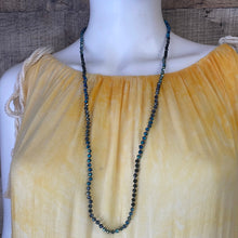 Midnight Blue Bead Necklace