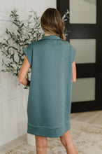 Easy Hustle High Neck Dress in Ash Jade