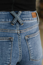 Elsie High Rise Double Button Wide Leg Jeans