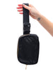 Everywhere I Go Crossbody Belt Bag in Black