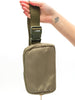 Everywhere I Go Crossbody Belt Bag in Olive
