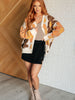 Exquisitely Mod Floral Cardigan
