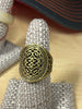 Brass Filigree Ring