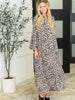 Fiercely Feminine Leopard Print Maxi Dress