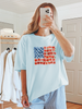 Floral Flag Graphic Tee