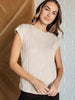 Flow With Me Embossed Top