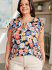 Flower Power Floral Top