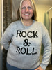 Gray & Black Rock & Roll Sweater
