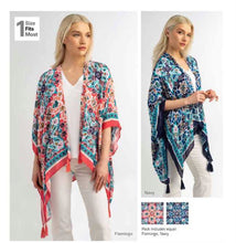 Floral Square Border Wrap