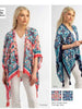 Floral Square Border Wrap