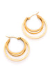 Get In Line Hoop Earrings