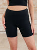 Getting Active Biker Shorts in Black