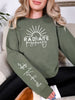 Radiate Positivity Graphic Sweatshirt in Three Colors