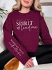 Spirit Lead Me Graphic Sweatshirt in Four Colors