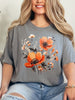 Fall Floral Graphic Tee