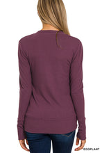 Long Sleeved Ribbed Snap Cardigan