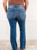 Hannah Mid Rise Thermal Bootcut Jeans
