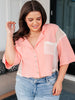 Havana Nights Button Up Top