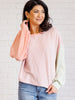 Hit Me With Your Best Shot Colorblock Top in Multicolor