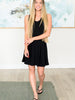Hop, Skip and a Jump Dress and Shorts Set in Black