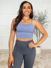 Hot Yoga Tank in Blue Hyacinth