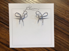 Twisted Bow Earrings