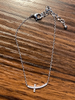 Curve Cross Bracelet