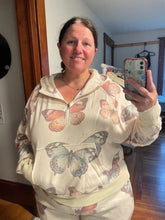 Butterfly Crop Hoodies