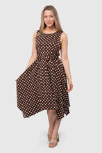 Polo Day Brown Polka Dot Dress