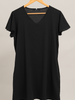 Flutter Sleeve V-neck Dress with Pockets