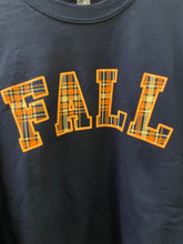 Fall Plaid Graphic Sweatshirt