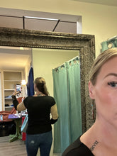 Sophisticated Black & Brown Long Sleeve Top