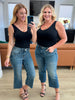 Hayes High Rise Wide Leg Crop Jeans