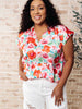 I Melt With You Collared Blouse