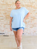 I'll Fly Away Round Neck Relaxed Top