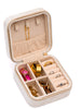 Kept and Carried Velvet Jewelry Box in Ivory