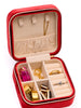 Kept and Carried Velvet Jewelry Box in Red