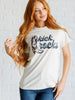 Kick Rocks Cowboy Boot Graphic Tee