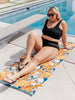 Luxury Beach Towel in Bird Of Paradise
