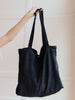 Last Minute Corduroy Tote in Black