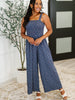 Live Your Best Life Floral Jumpsuit in Blue Floral