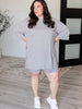 Live and Play Luxe Biker Set in Grey