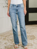 Lorena Mid Rise Vintage Wash Bootcut Jeans