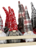 Plush Gnome Ornaments