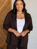 Magic 3/4 Blazer in Chocolate