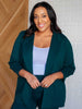 Magic 3/4 Blazer in Hunter Green