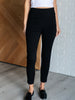 Magic Ankle Crop Skinny Pants in Black