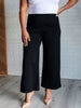 Magic Wide Leg Crop Pants in Black
