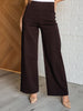 Magic Wide Leg Pants in Chocolate